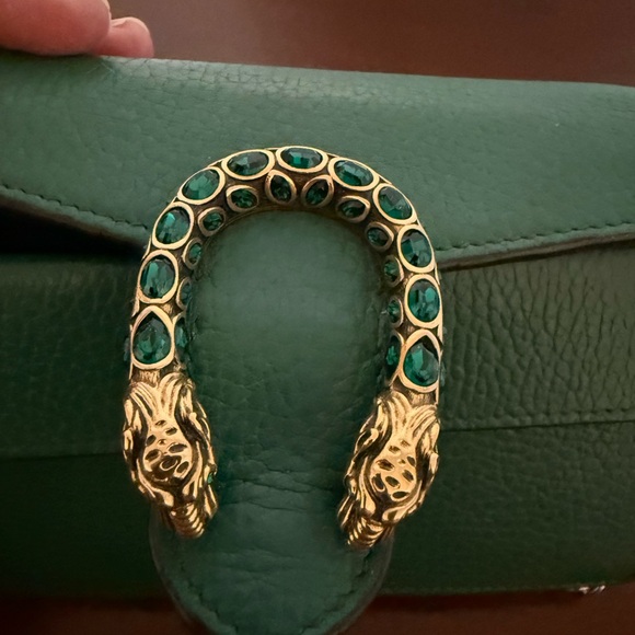 Gucci Green Dionysus Mini Crossbody - Picture 4 of 6